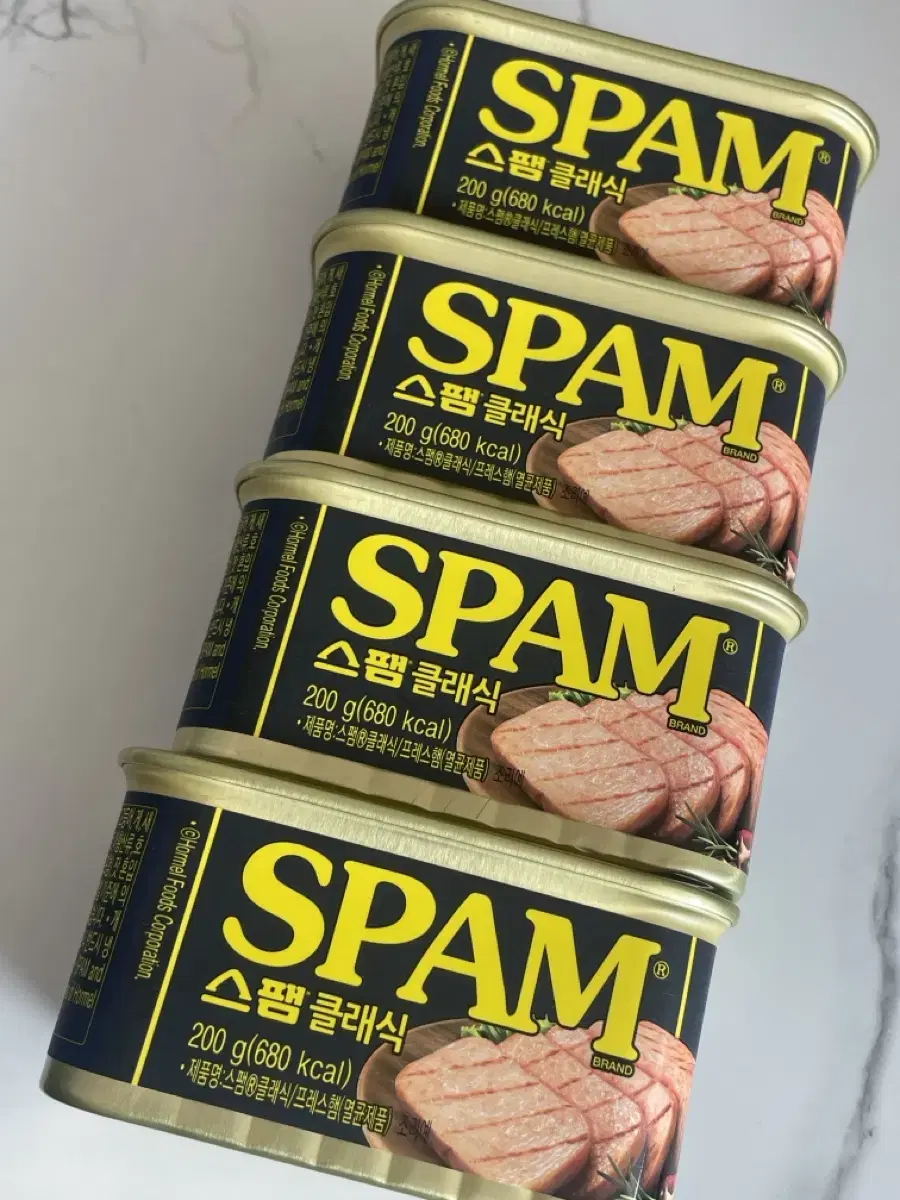 스팸 SPAM 200g 4개